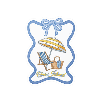 Beachy Ono Island Vinyl Decals