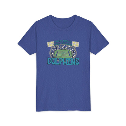 Dolphins Friday Nights Youth Tshirt - Bella Canvas