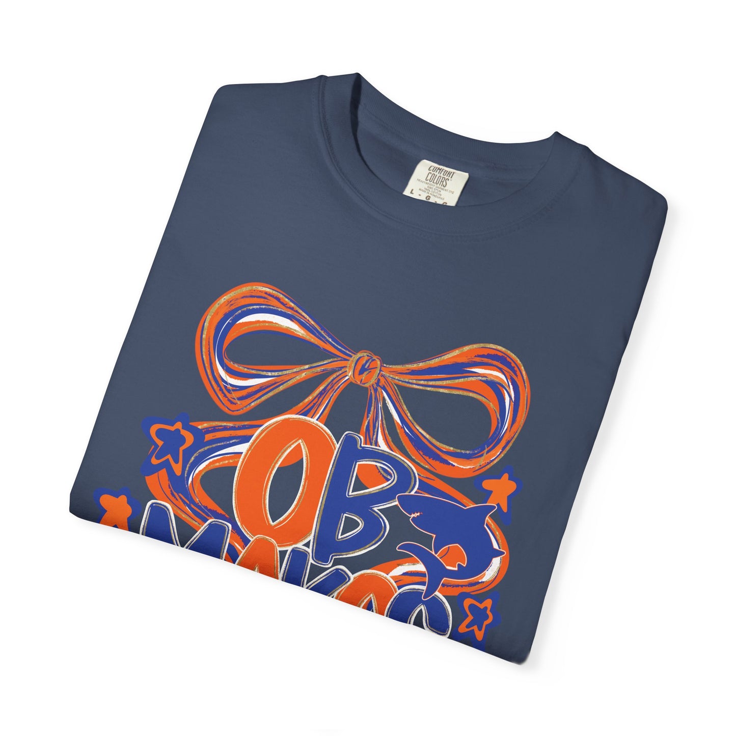 Adult OB Makos Bow Tee - Comfort Colors