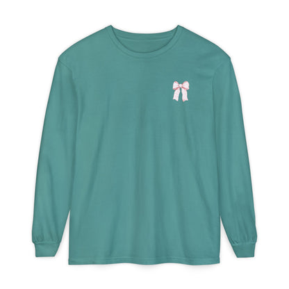 Holly Jolly Long Sleeve Tee - Comfort Colors