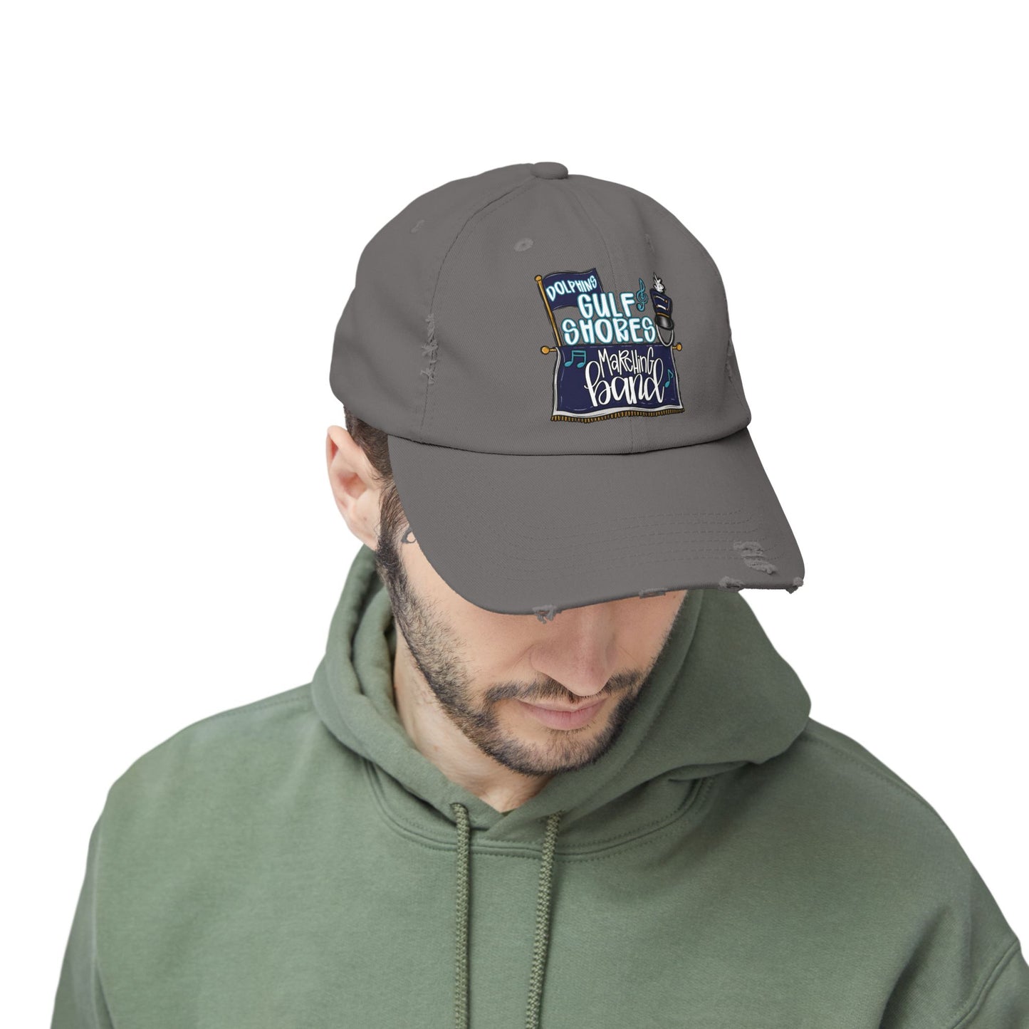 GS Marching Band Distressed Cap
