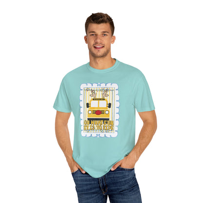 Christmas Bus Driver Tee - Comfort Colors