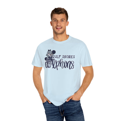 Dolphin Dots on Comfort Colors