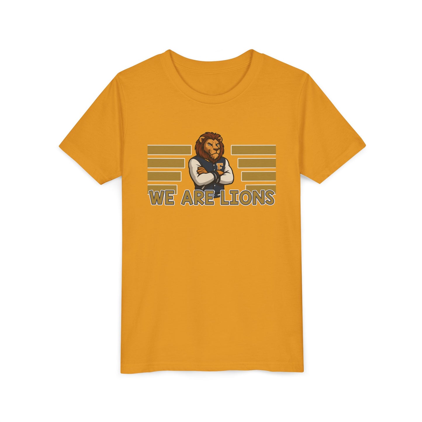 Youth We are Lions T-Shirt - Bella Canvas