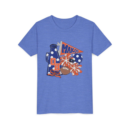 Youth Makos Football Spirit Tee