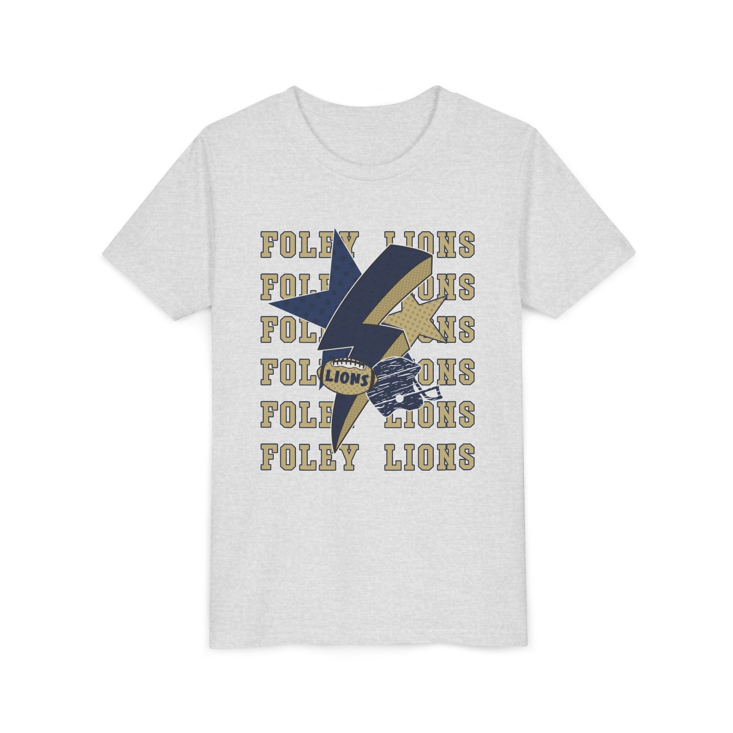 Youth Lions Football Lightning