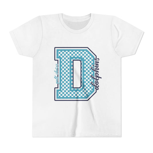 Youth Dolphin Checkered D