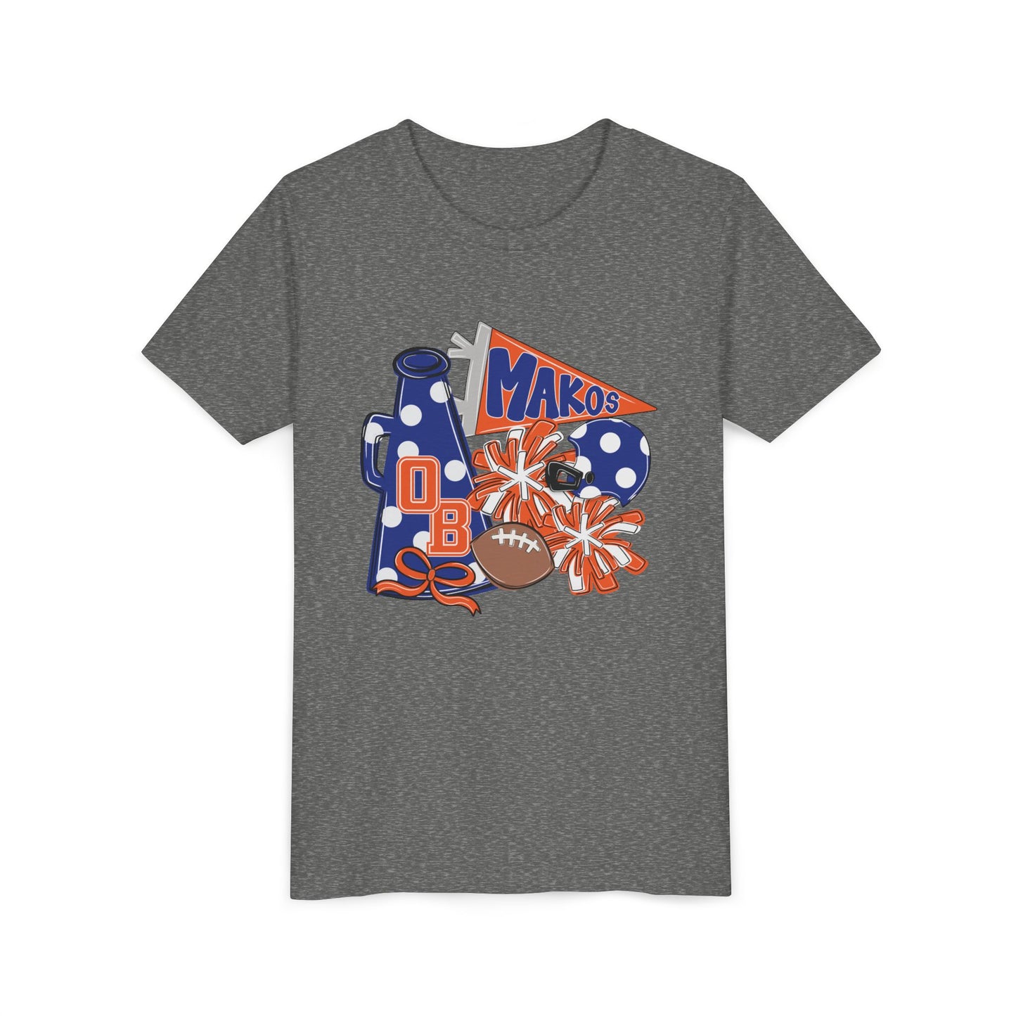 Youth Makos Football Spirit Tee