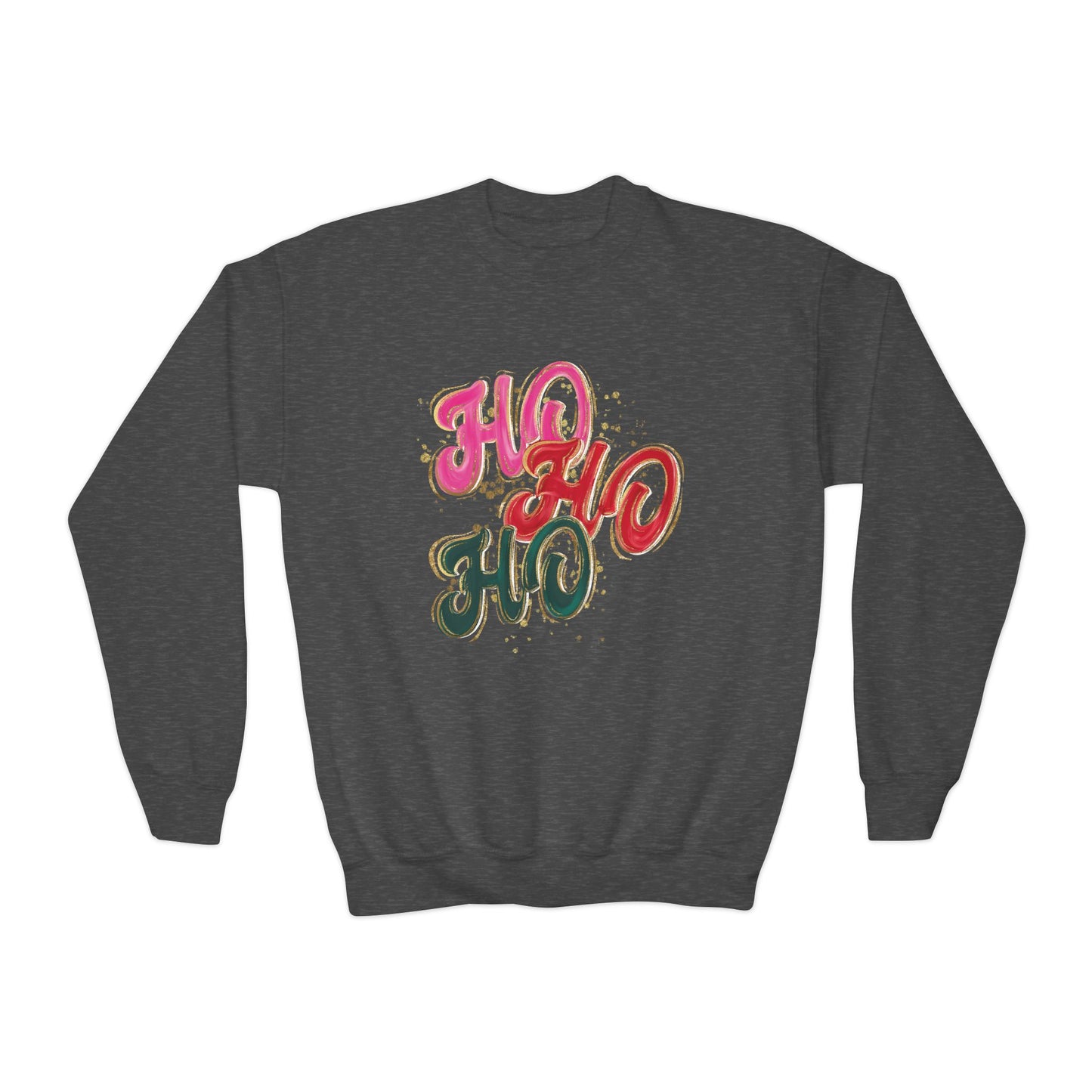 Youth HO HO HO Sweatshirt Gildan