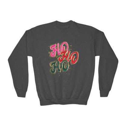 Youth HO HO HO Sweatshirt Gildan