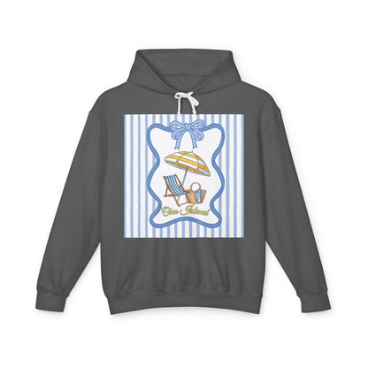 Adult Coquette Beachy Ono Island Unisex Lightweight Hooded Sweatshirt - Comfort Colors