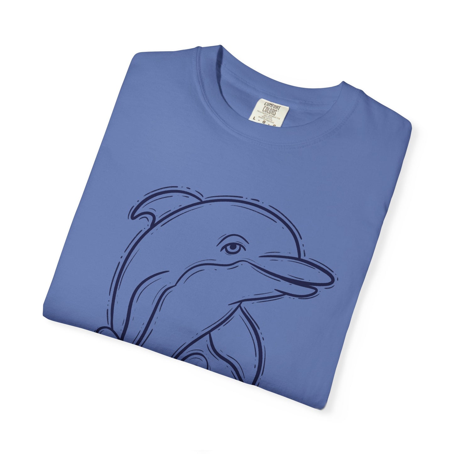 Adult Dolphins Sketch - Comfort Colors