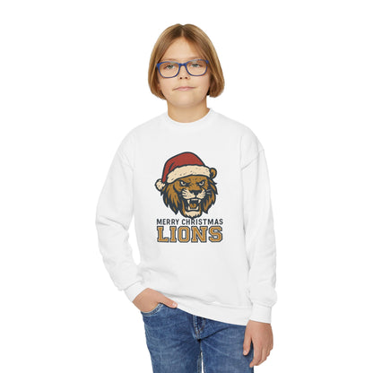 Merry Christmas Lions Sweatshirt - Gildan
