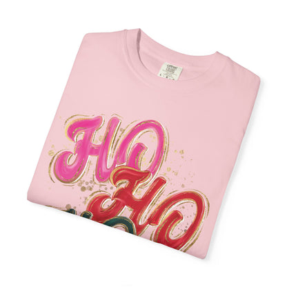 Ho Ho Ho Christmas Tee- Comfort Colors