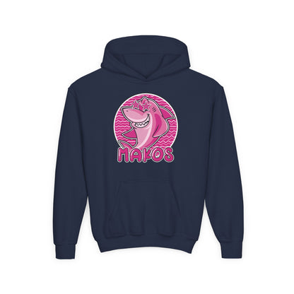 Youth Preppy Shark Hoodie