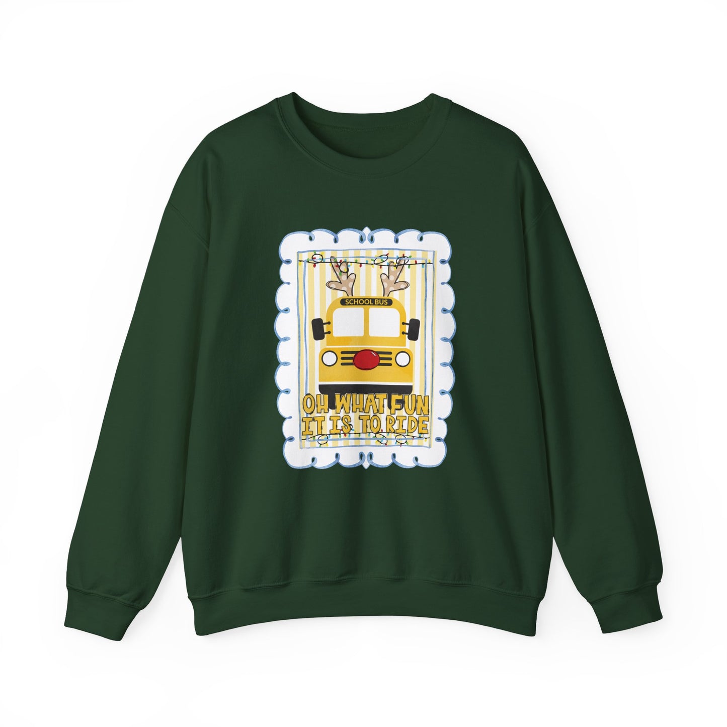 Christmas Bus Driver Sweatshirt - Gildan