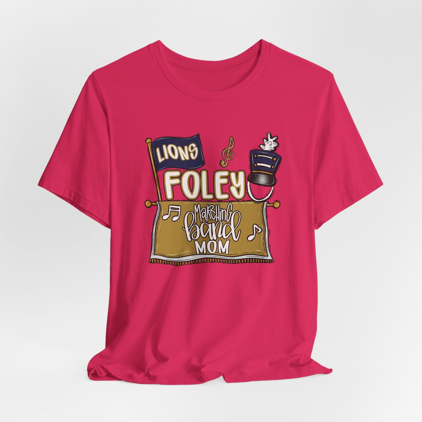 Adult Foley Lion Mom Tee - Bella Canvas