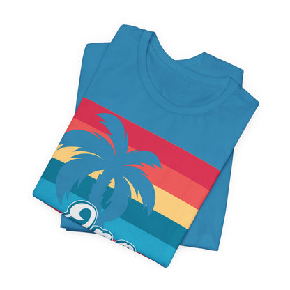 ADULT ONO ISLAND PALM GRID TSHIRT