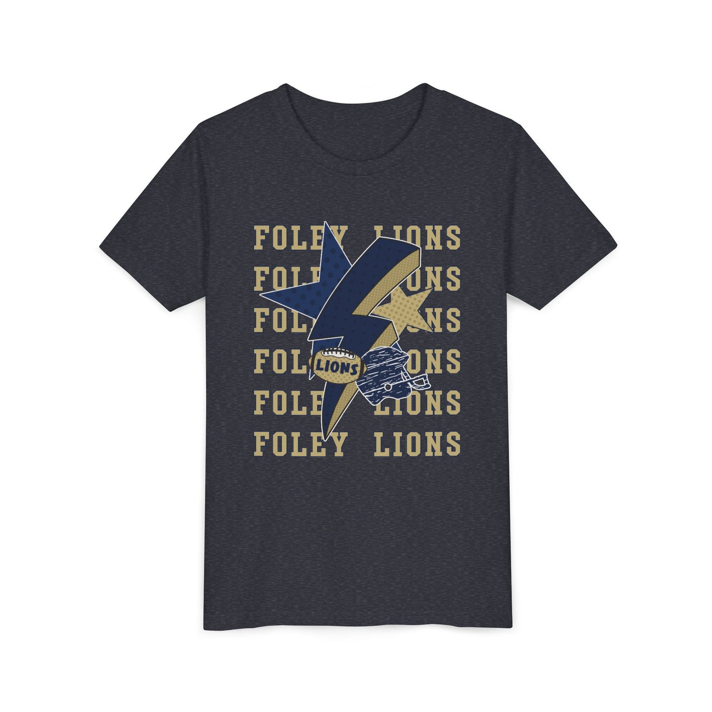 Youth Lions Football Lightning