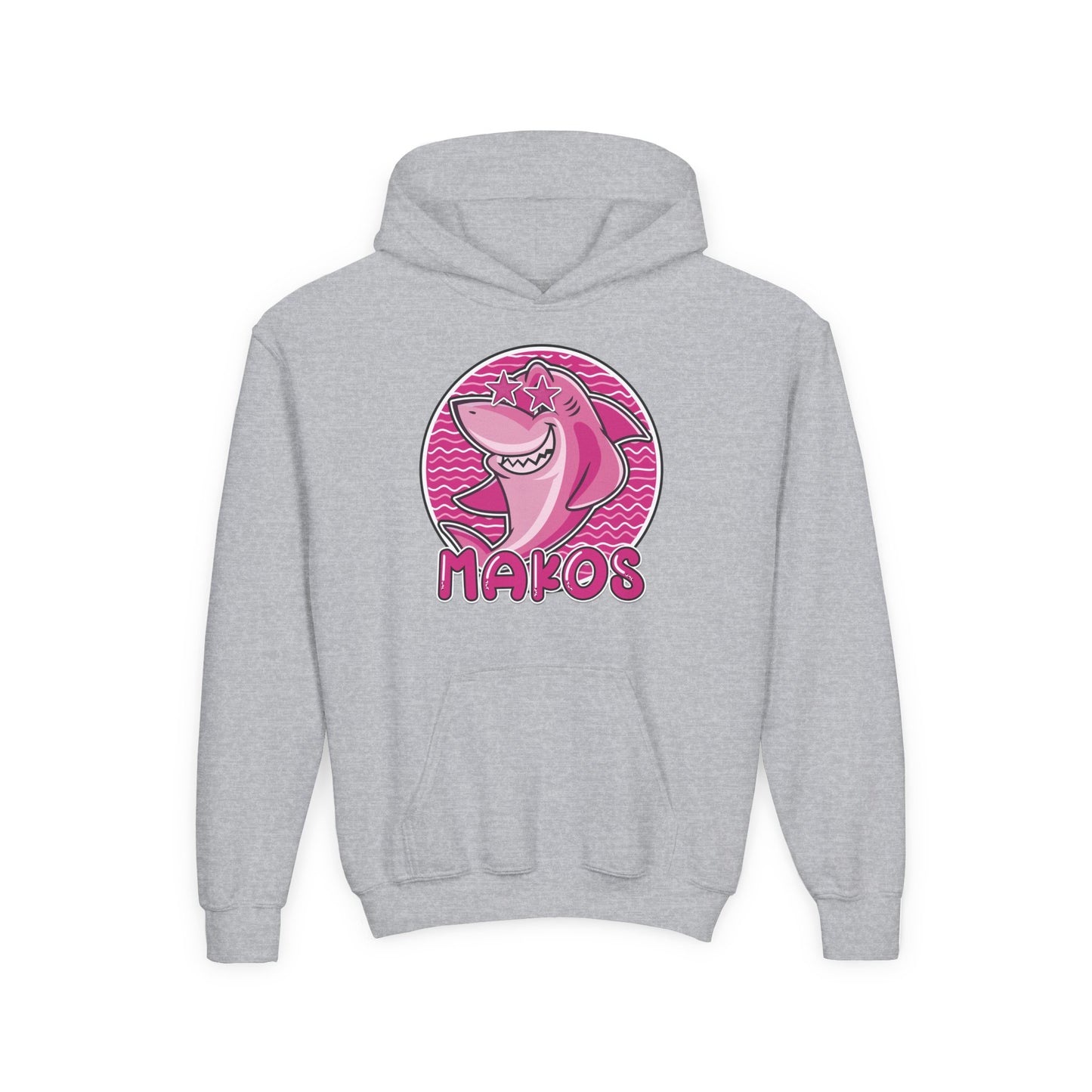 Youth Preppy Shark Hoodie