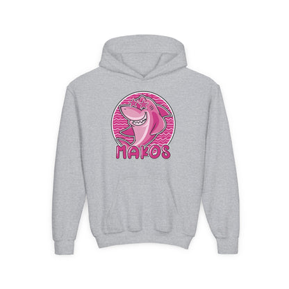 Youth Preppy Shark Hoodie