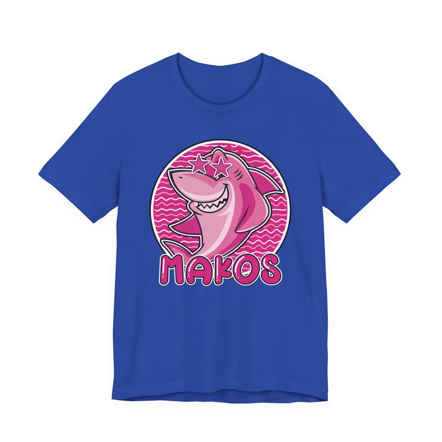 Adult Preppy Makos Tee - Bella Canvas