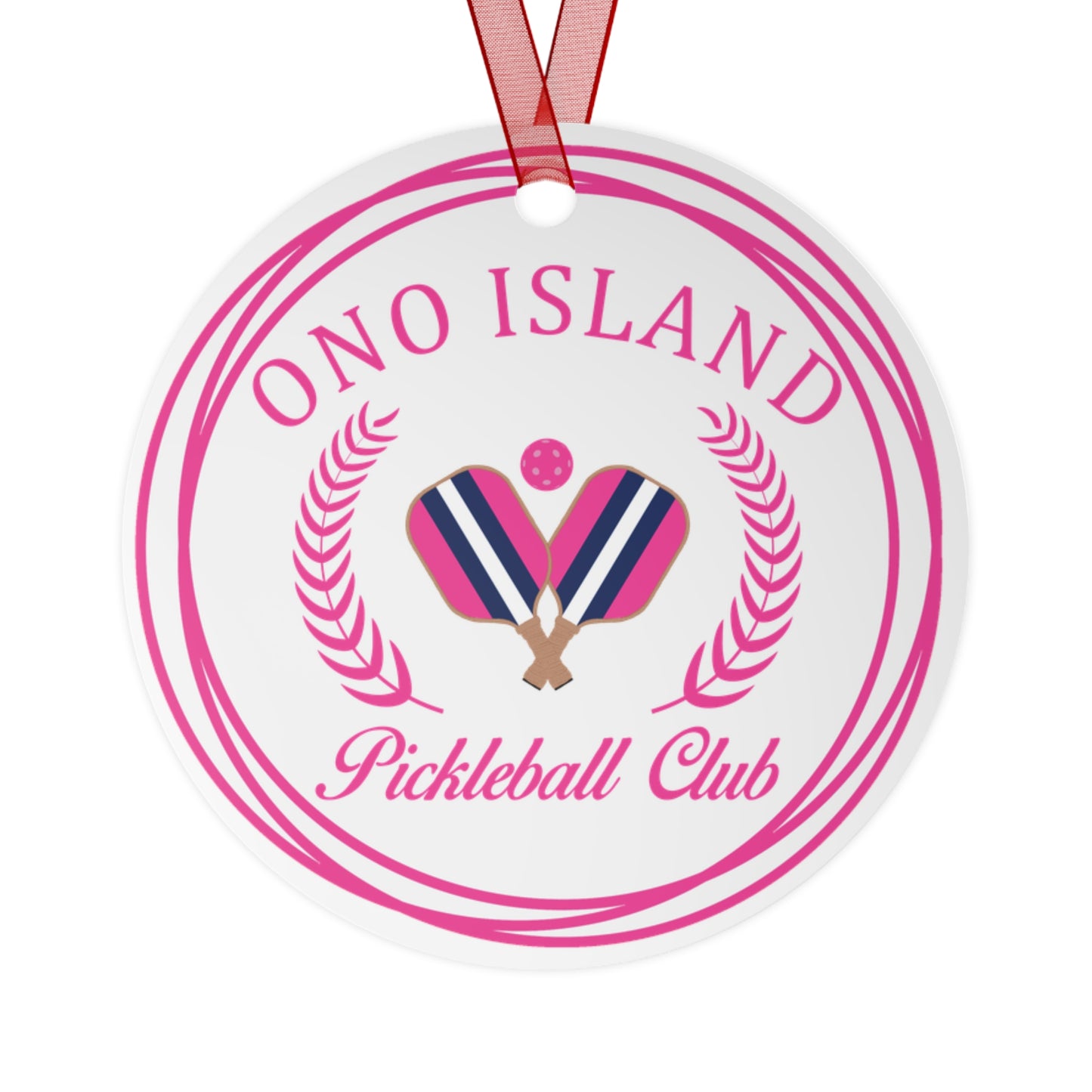 Ono Island Pickleball Club Ornament