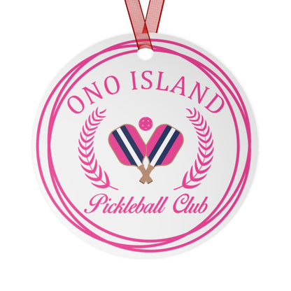 Ono Island Pickleball Club Ornament
