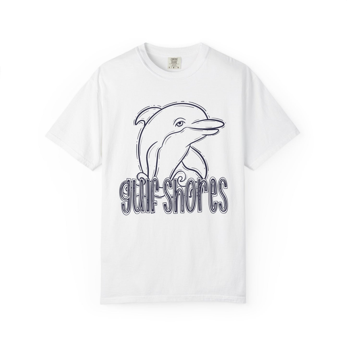 Adult Dolphins Sketch - Comfort Colors