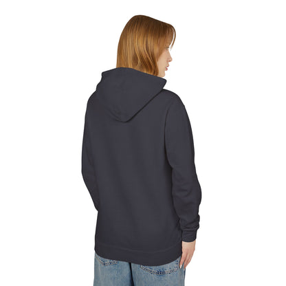 Adult Life of a Lion Faux Glitter Hoodie - Comfort Colors