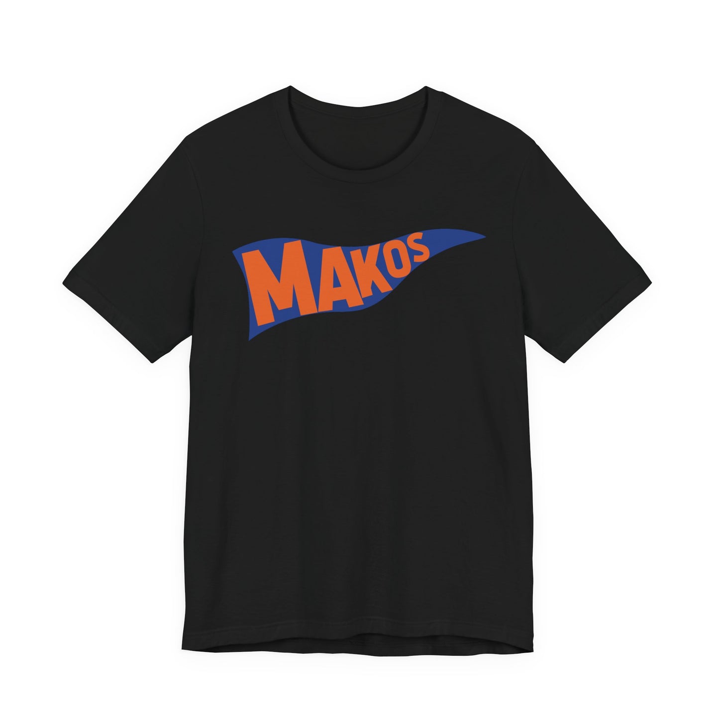 Adult Makos Pennant Unisex Jersey Tee - Bella Canvas