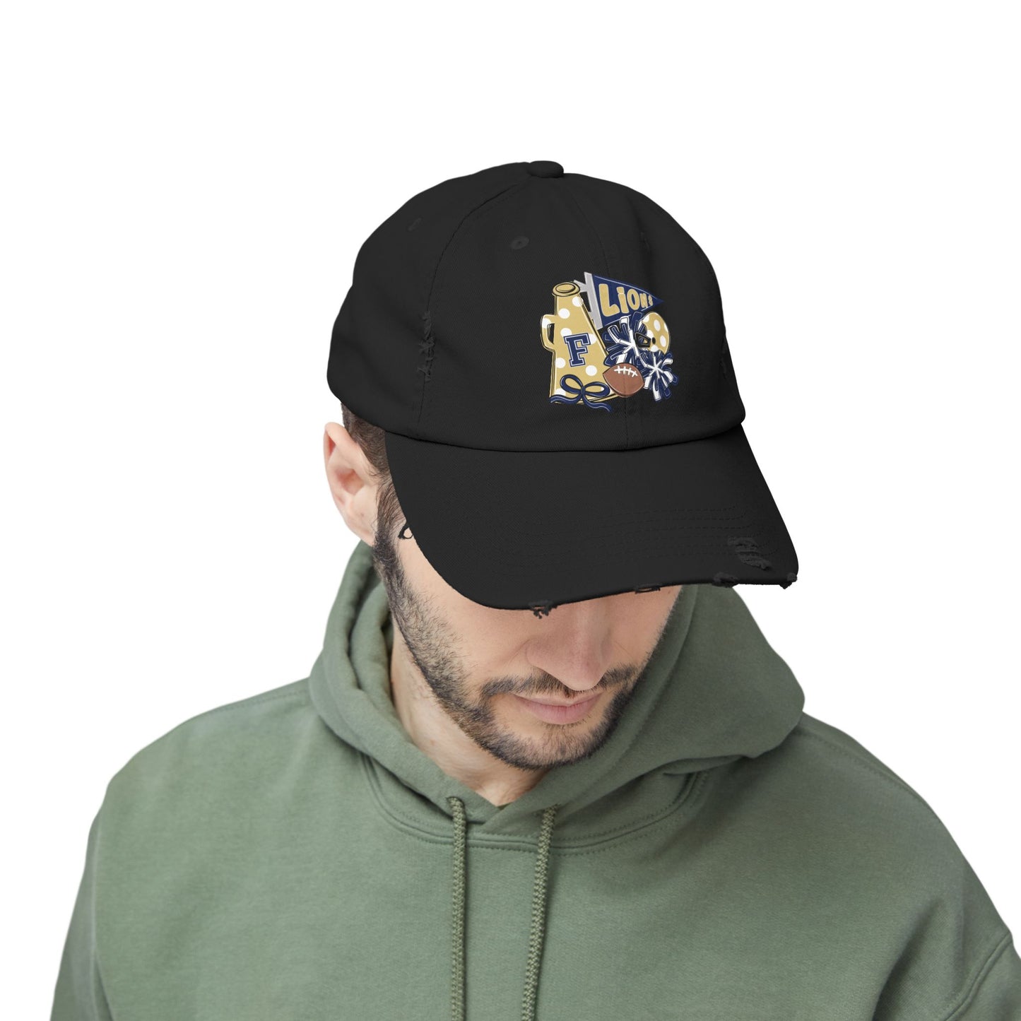 Foley Football Spirit Unisex Distressed Cap