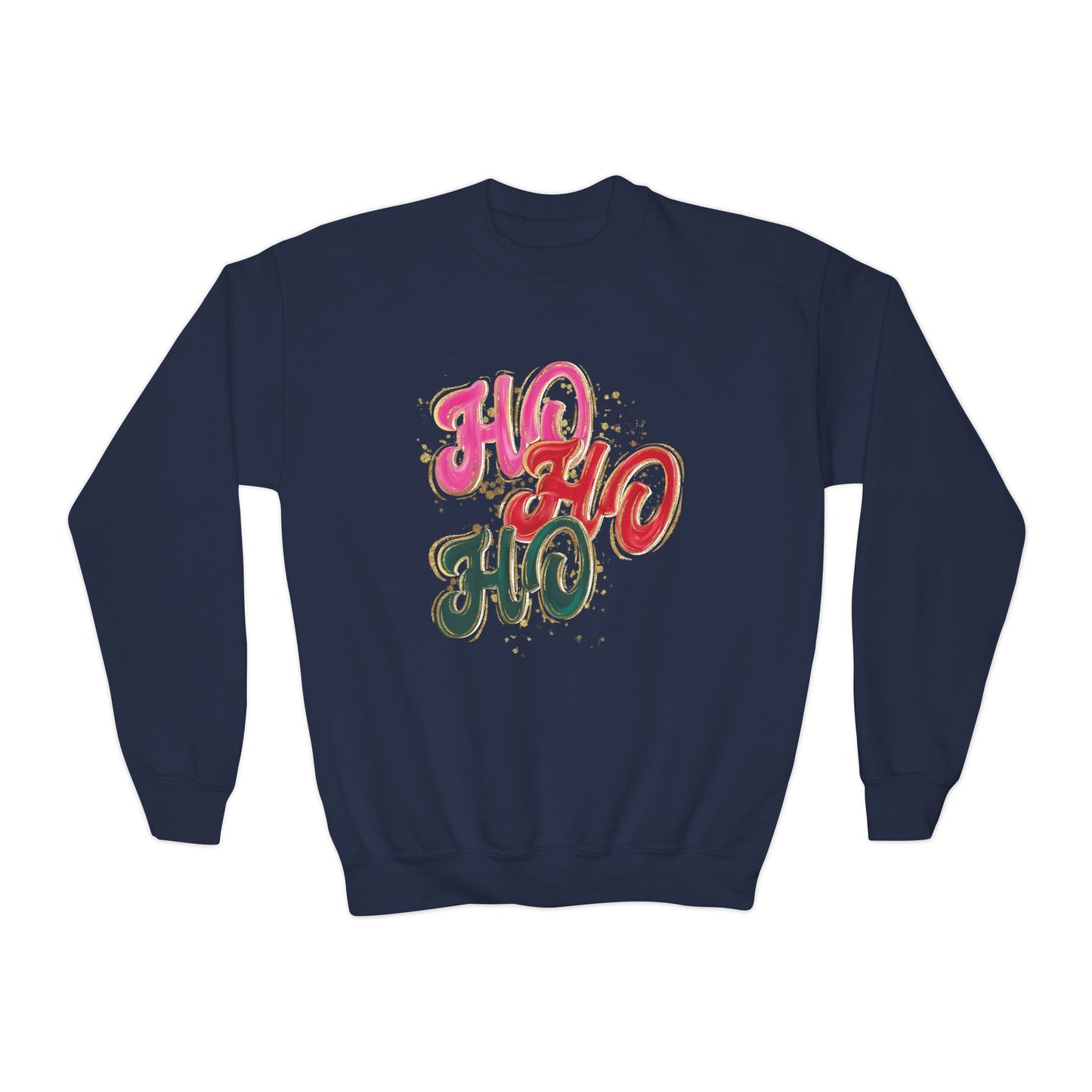 Youth HO HO HO Sweatshirt Gildan
