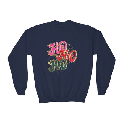 Youth HO HO HO Sweatshirt Gildan