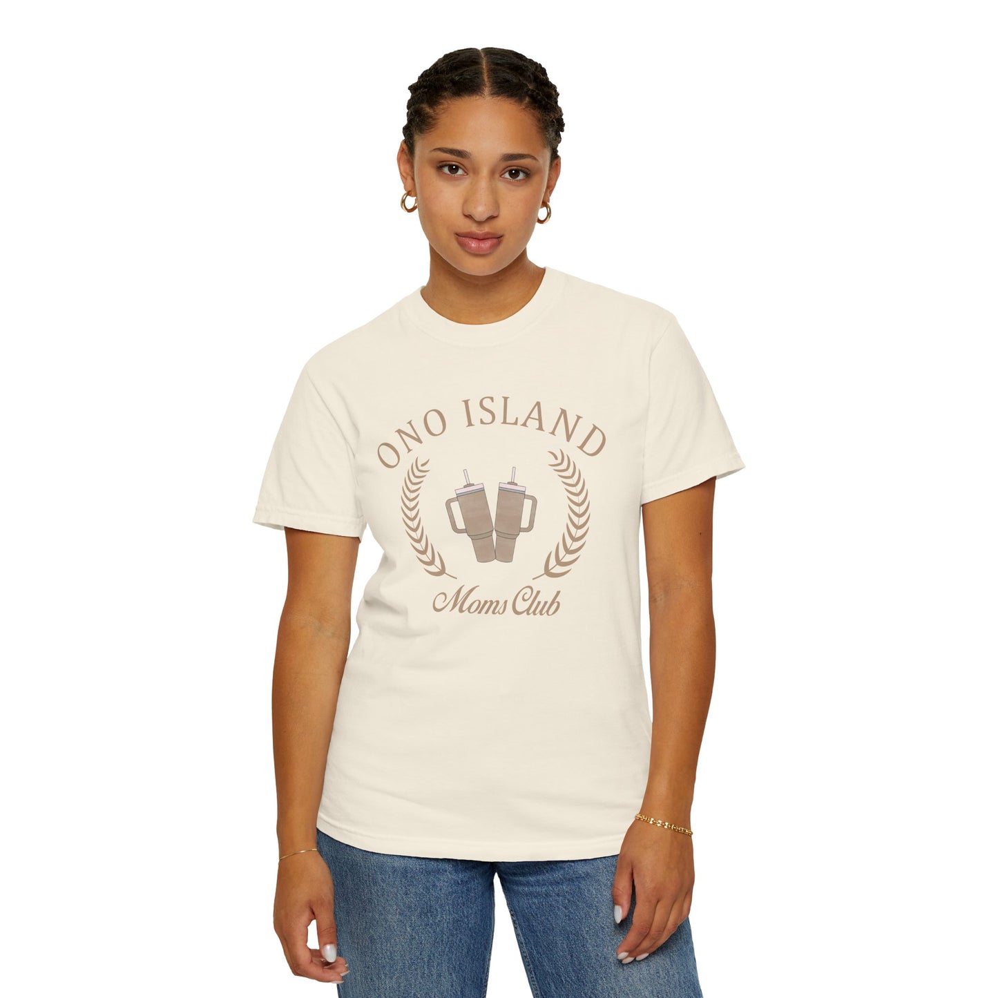 Ono Moms Club Khaki - Comfort Colors