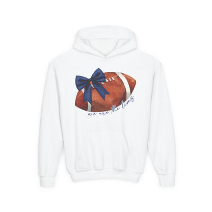Youth Lions Coquette Football Hoodie