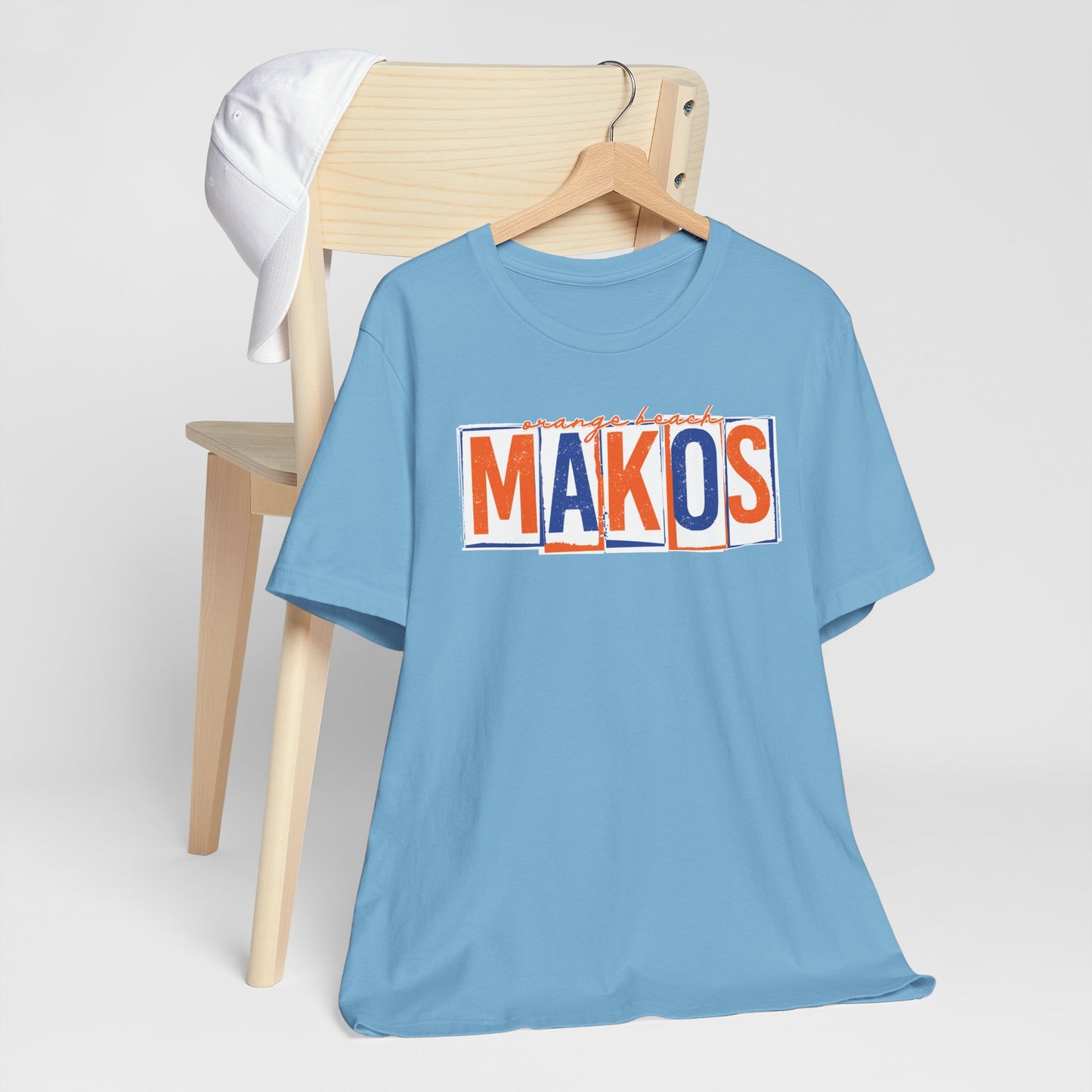 Adult Makos Block Tee - Bella Canvas