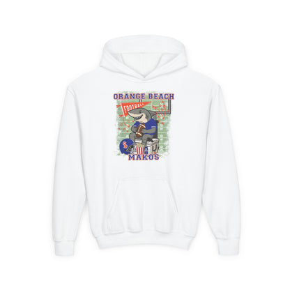 Youth Makos Tailgate Time Hoodie - Gildan