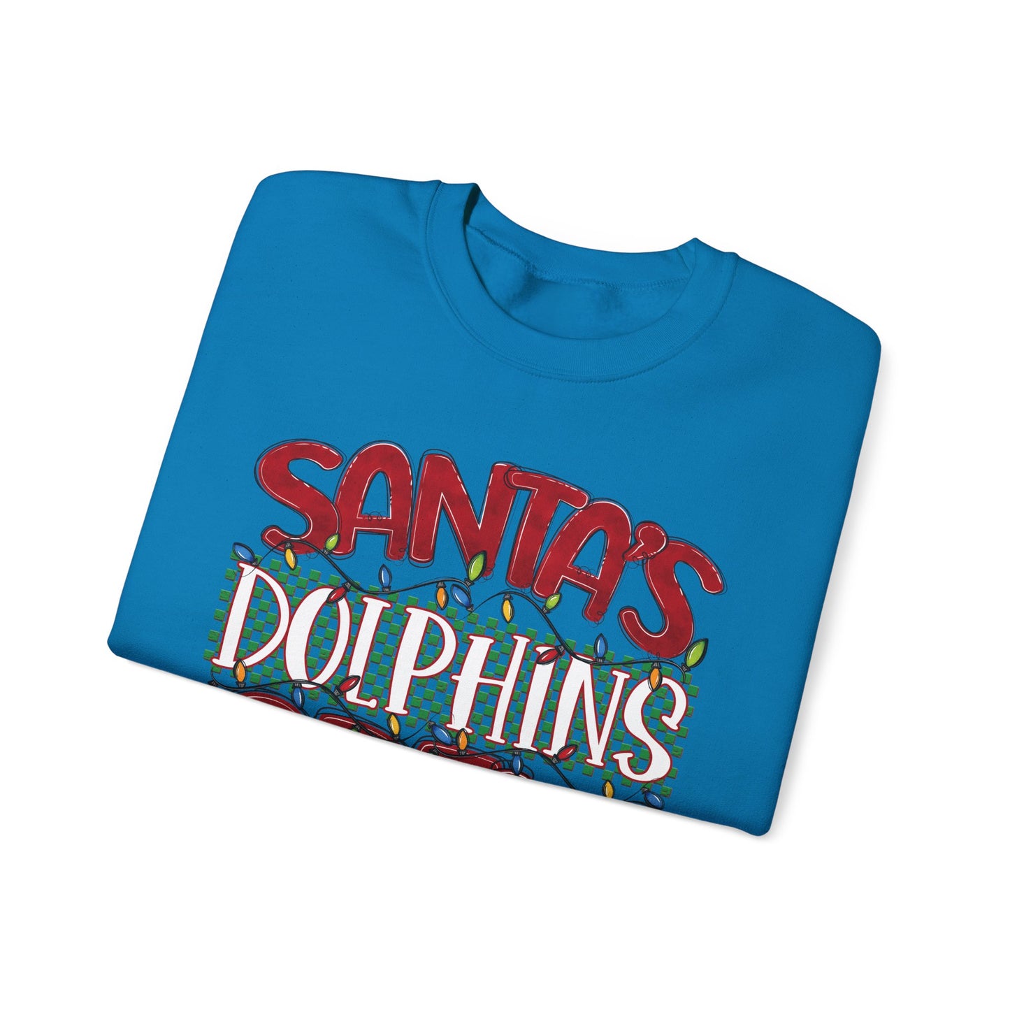 Santa's Dolphins Crew - Gildan