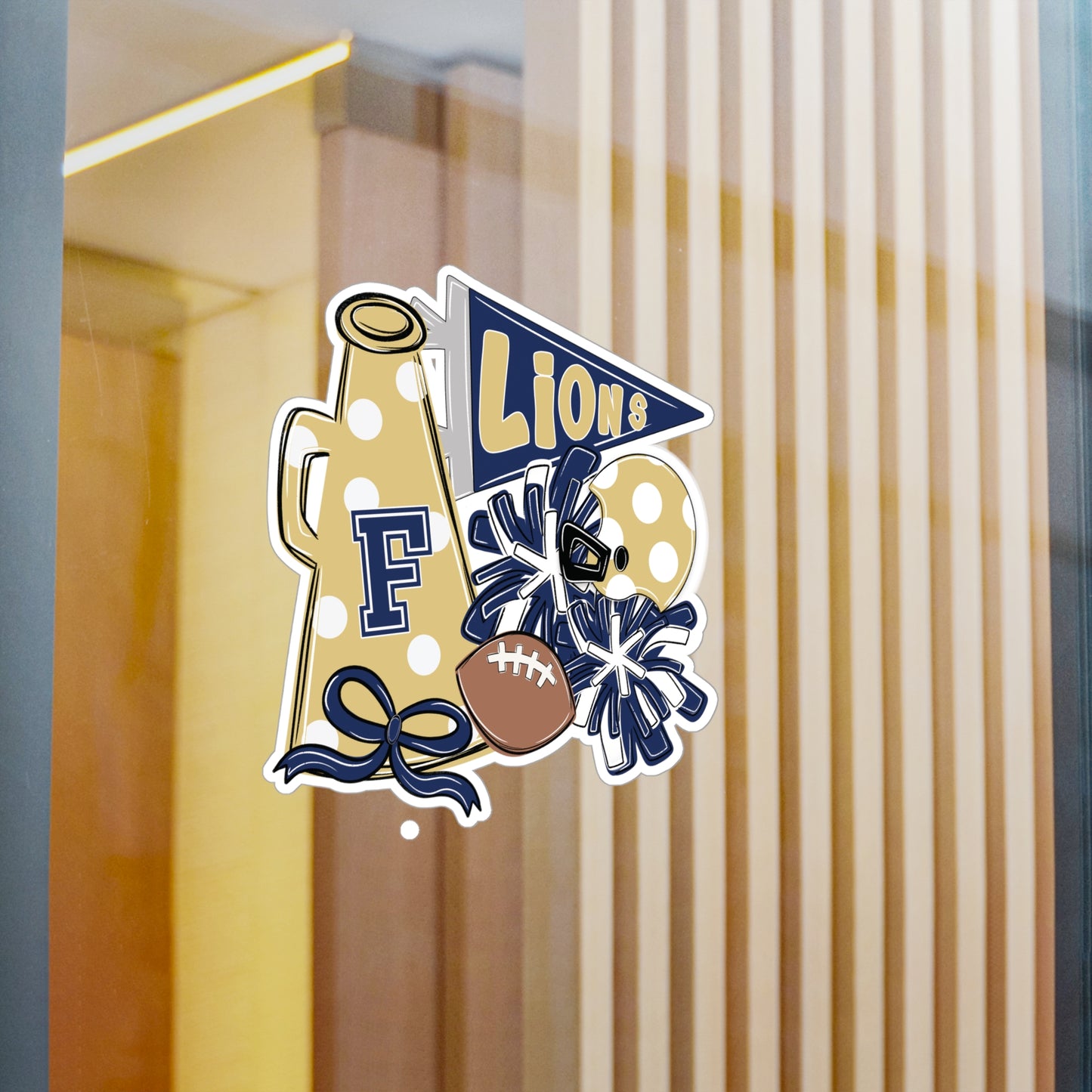 Lions Mega Team Spirit Stickers