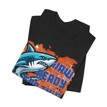 Adult Makos Jaw Ready For This Tee - Bella Canvas