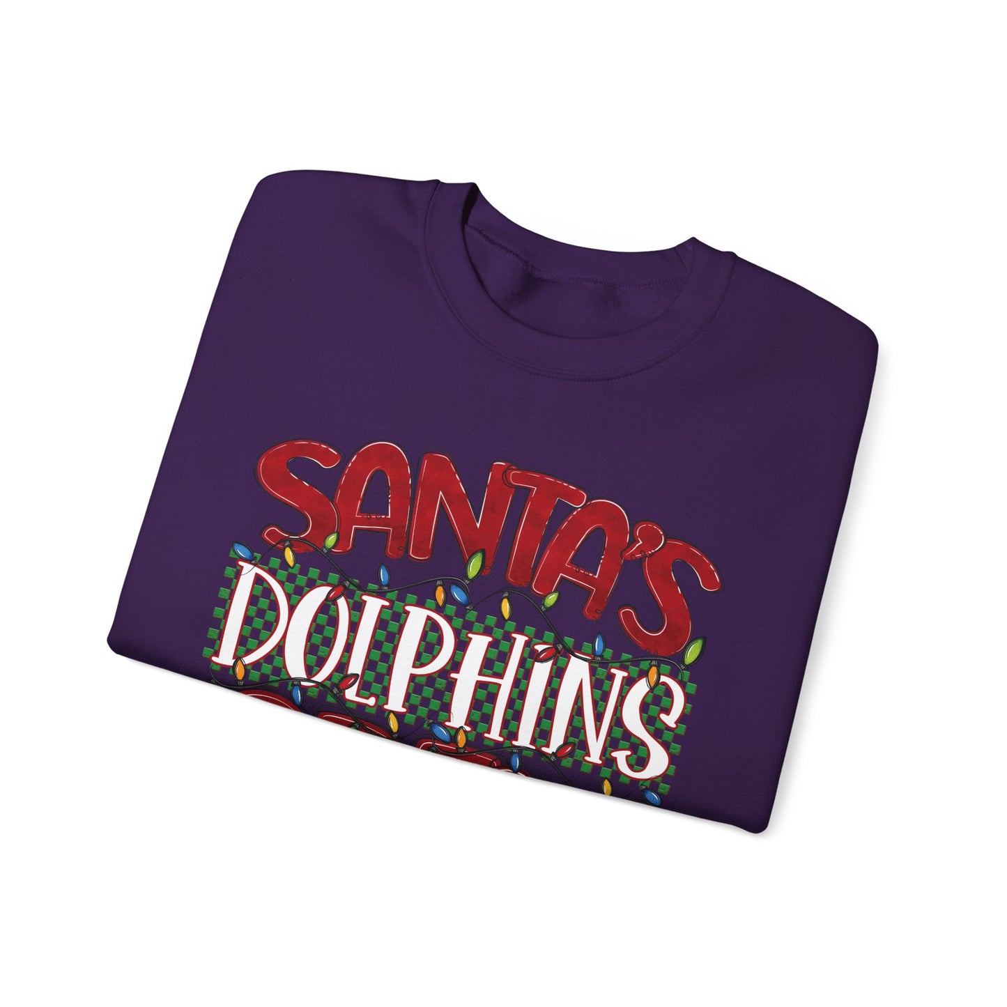 Santa's Dolphins Crew - Gildan