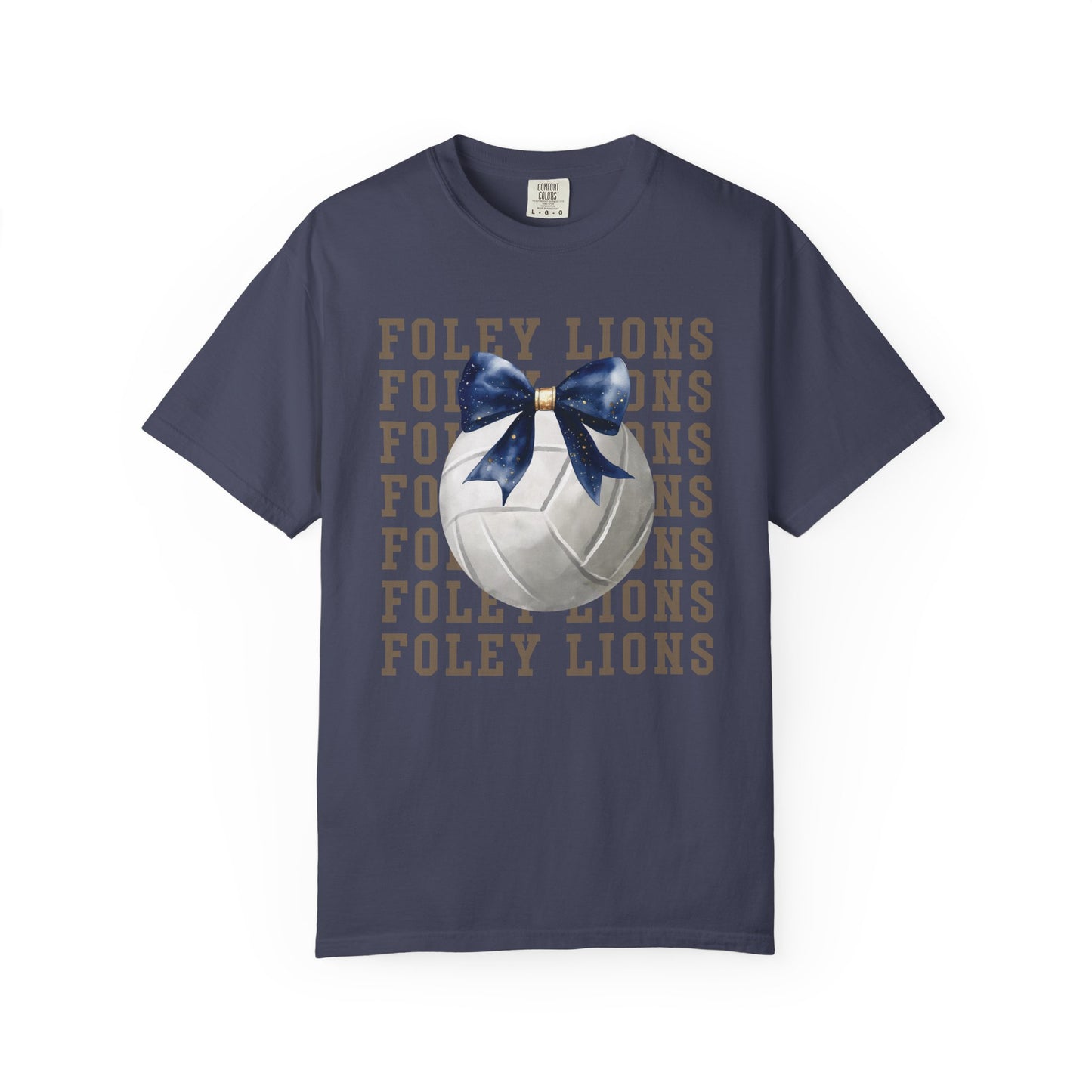 Foley Lions Volleyball T-Shirt - Comfort Colors
