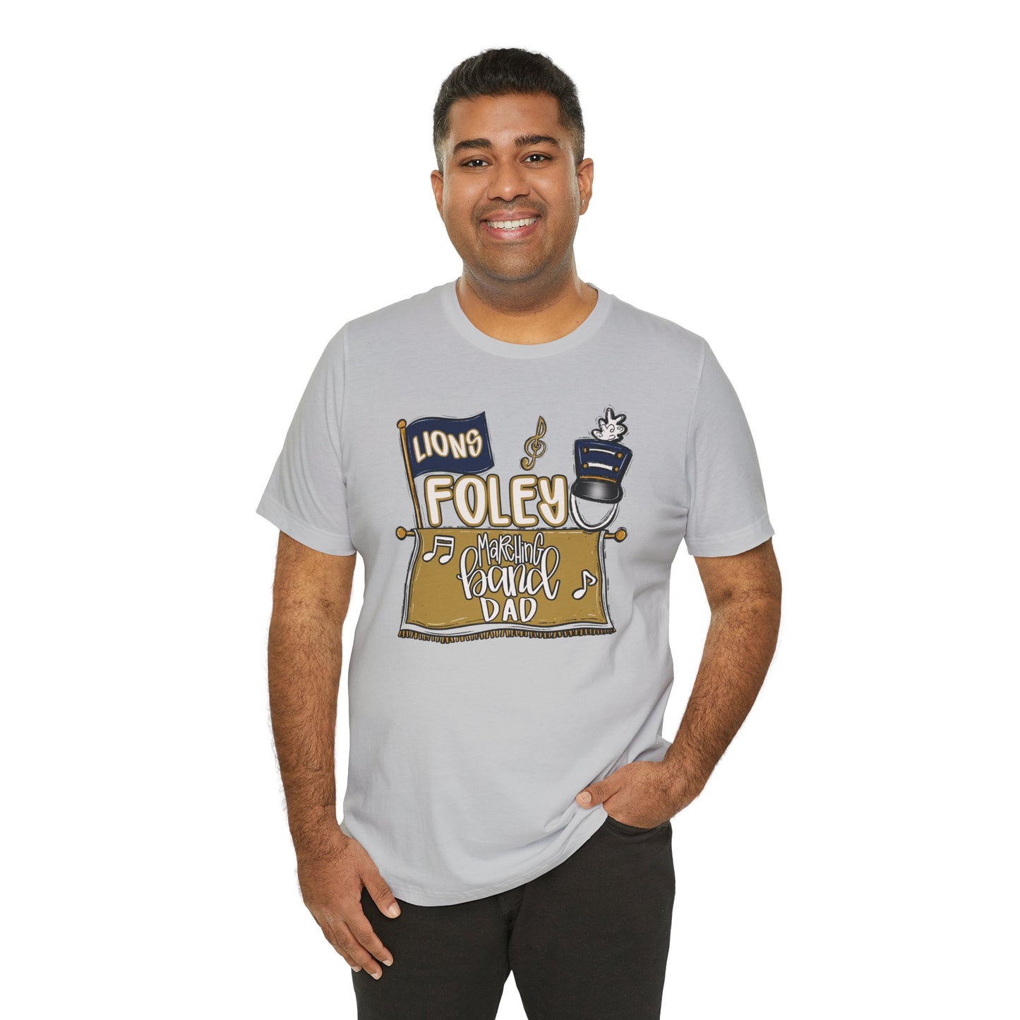 Foley Band Dad Tee - Bella Canvas