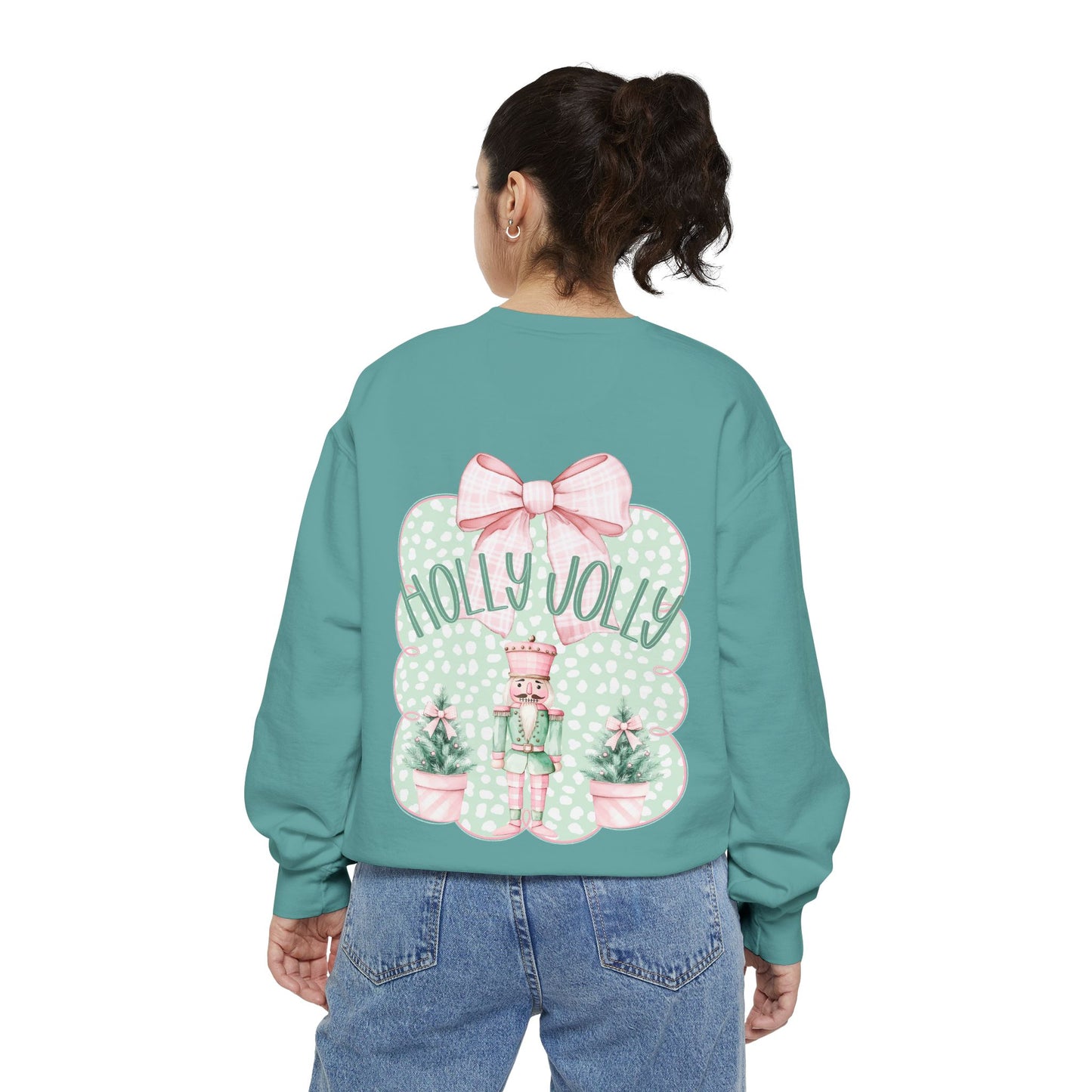 Holly Jolly Unisex Sweatshirt - Comfort Colors