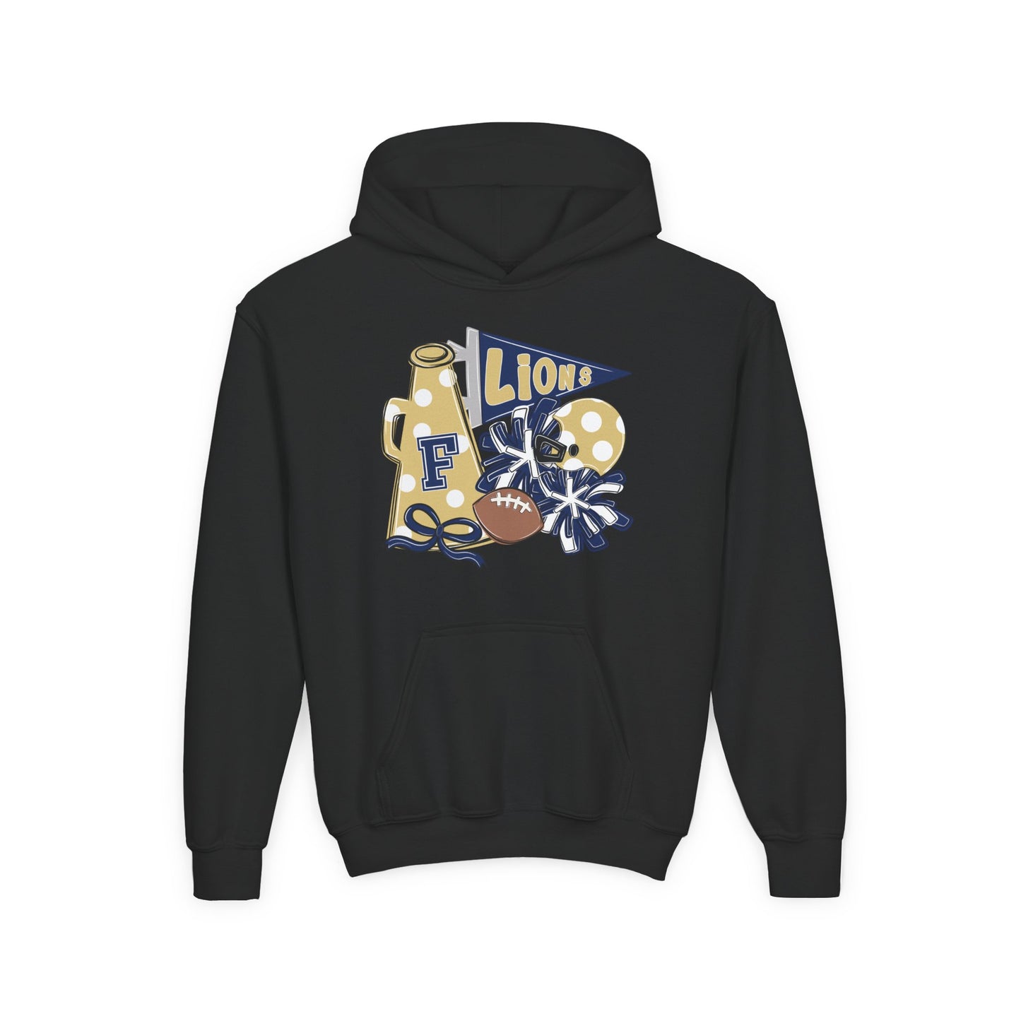 Youth Football Team Spirit Hoodie