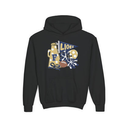 Youth Football Team Spirit Hoodie