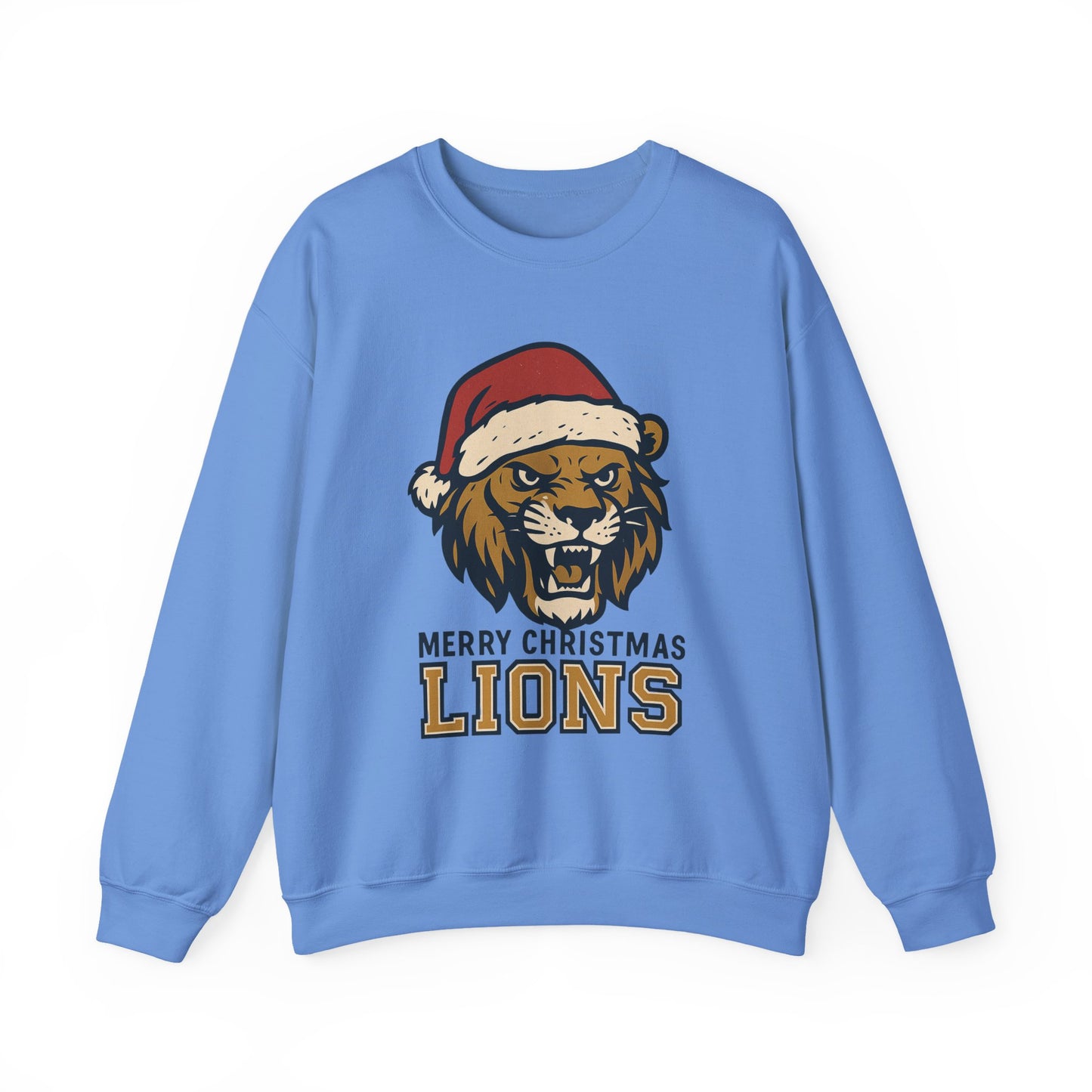 Merry Christmas Lions Sweatshirt — Gildan