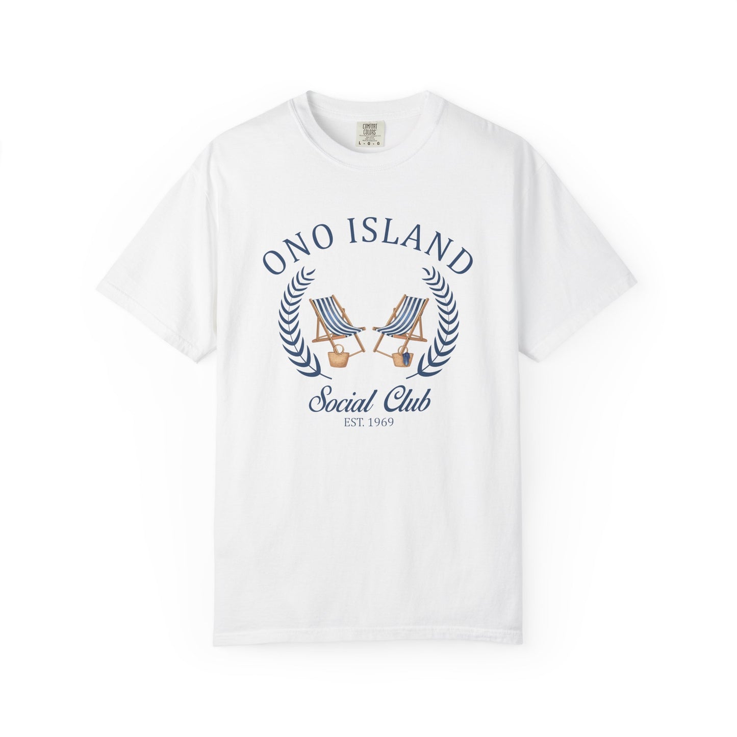Ono Island Social Club Tee - Comfort Colors