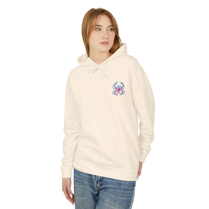Adult Ono Island Preppy Crab Hoodie Comfort Colors